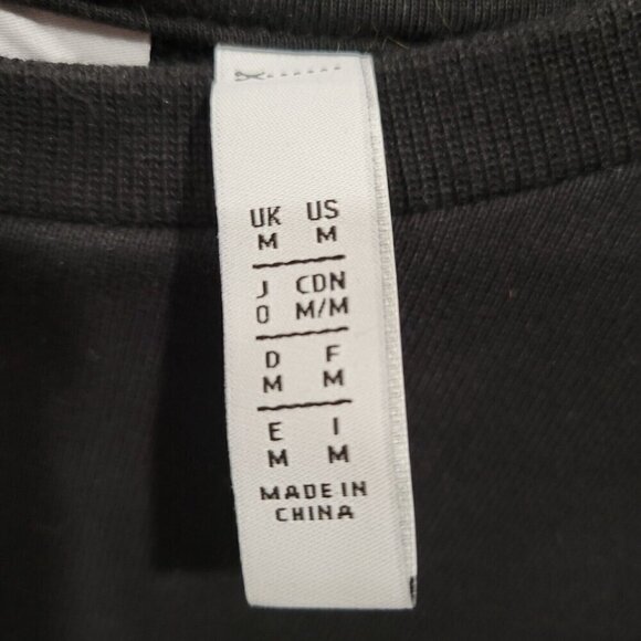 Adidas Originals Goofy Crew Sweatshirt Long Sleeve Shirts Black GD6025 Men Small - Picture 8 of 8